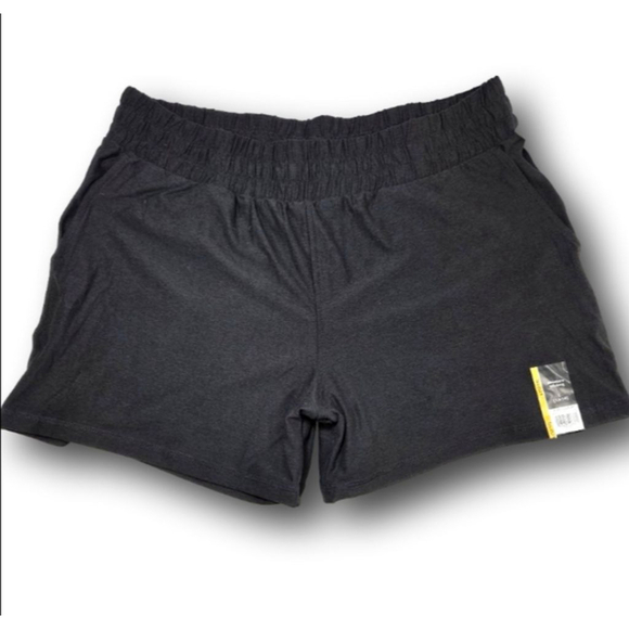 Athletic Works Pants - Women's Athletic Works ButterCore Black Moisture Wicking Shorts L